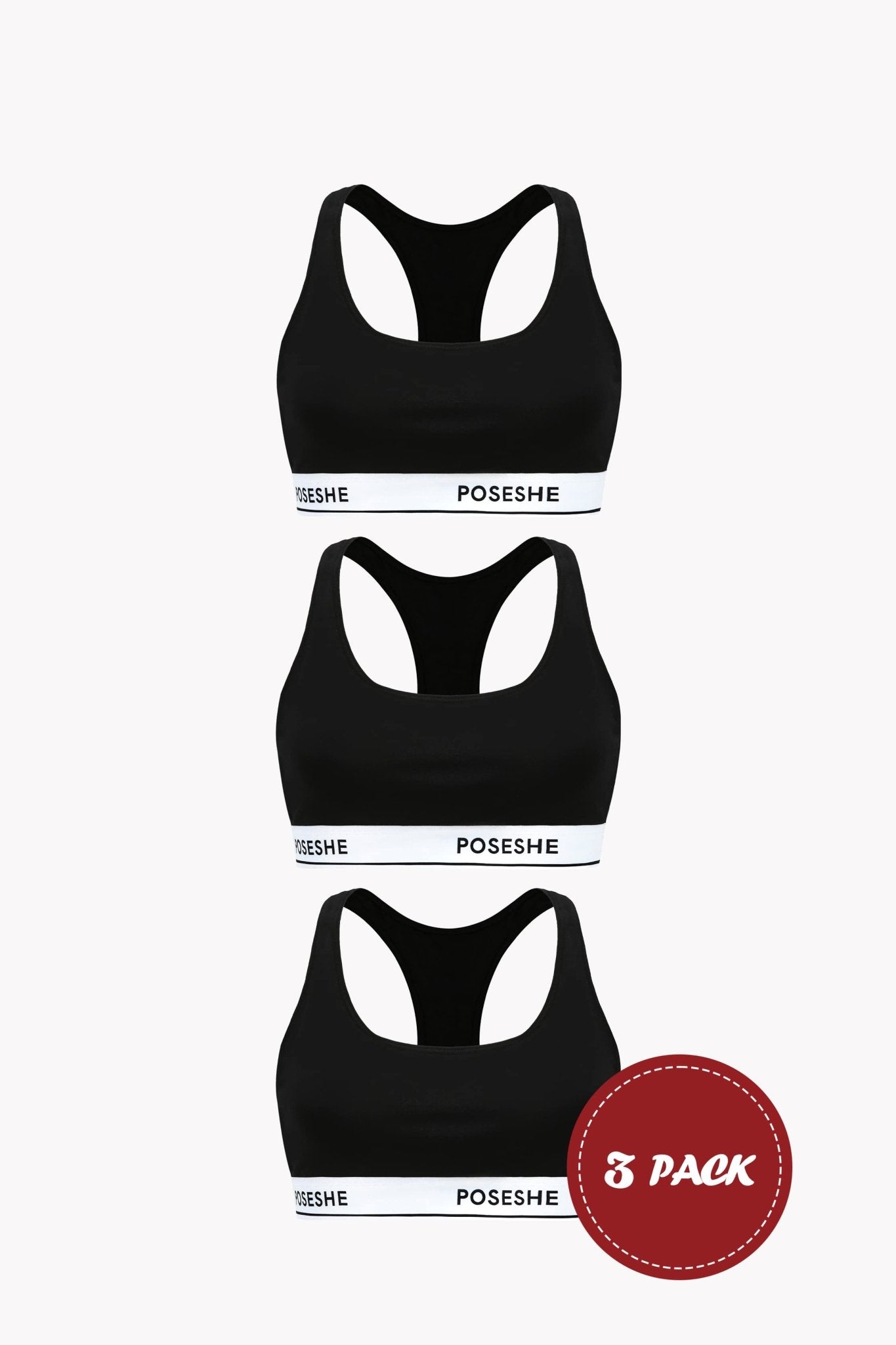 Body Liberator Bralettes 3-Pack - POSESHE