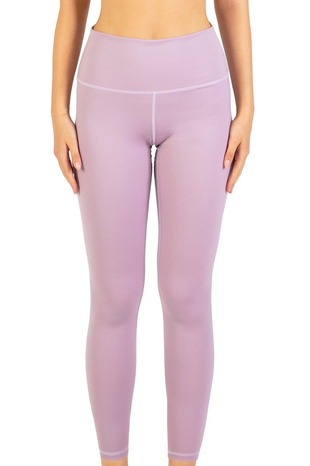 POSESHE Butter Soft Basic Leggings in Pinkish Purple - Perfect for Fitness  & Leisure