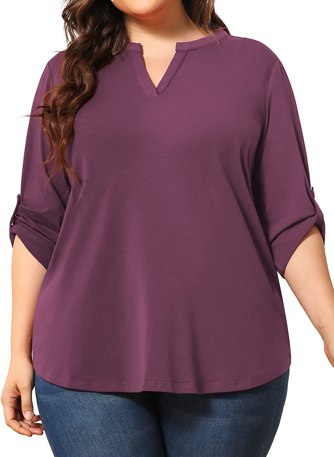 Women's Plus Size Tunic Tops