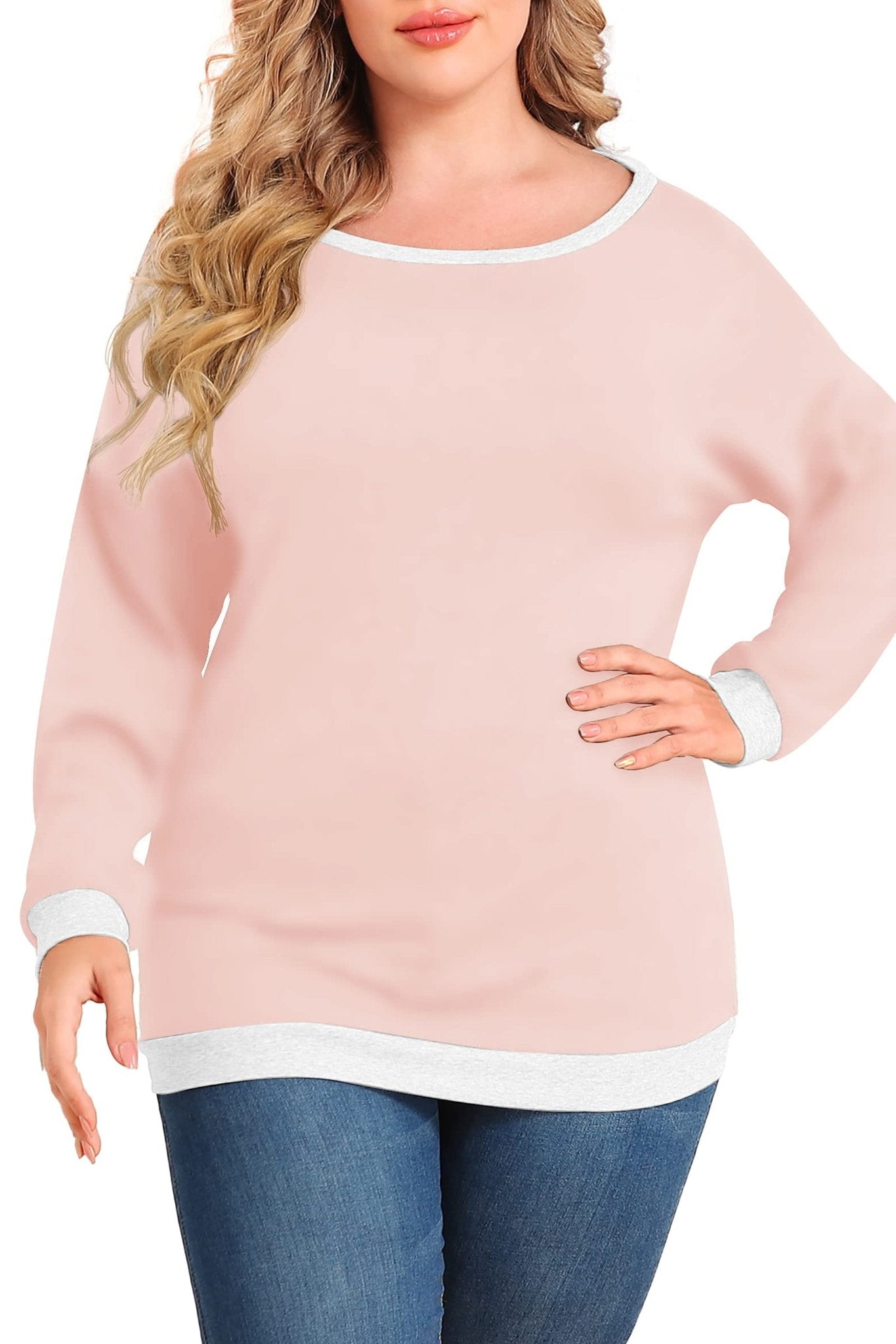 Women's Plus Size Tunic Tops - POSESHE