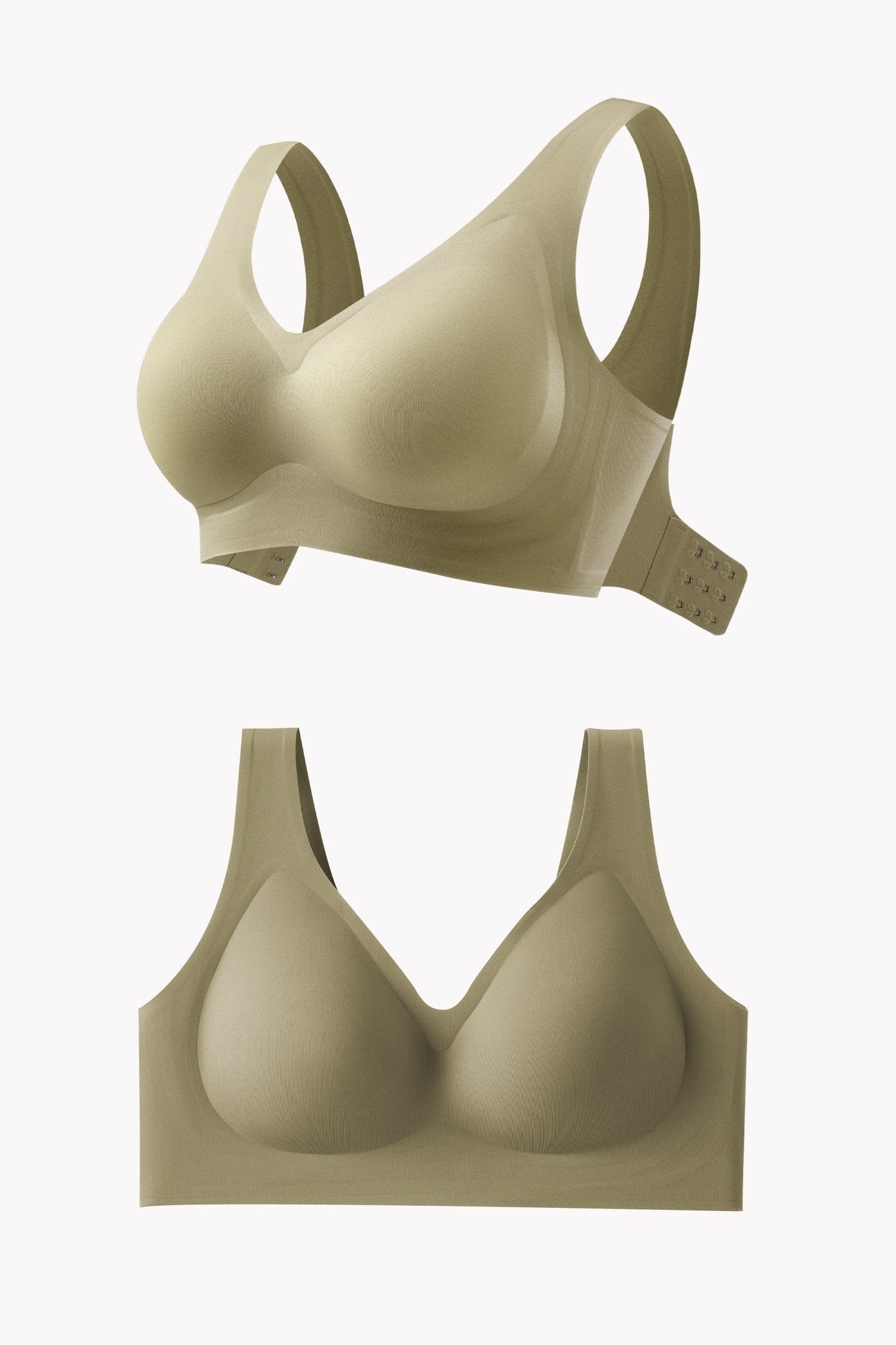 Easy Pieces™️ Curvy Embrace Seamless Wire-Free Support Bra - POSESHE