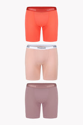 POSESHE Body Liberator Boxer, 8" Inseam, 3-Pack women's boxer briefs product image