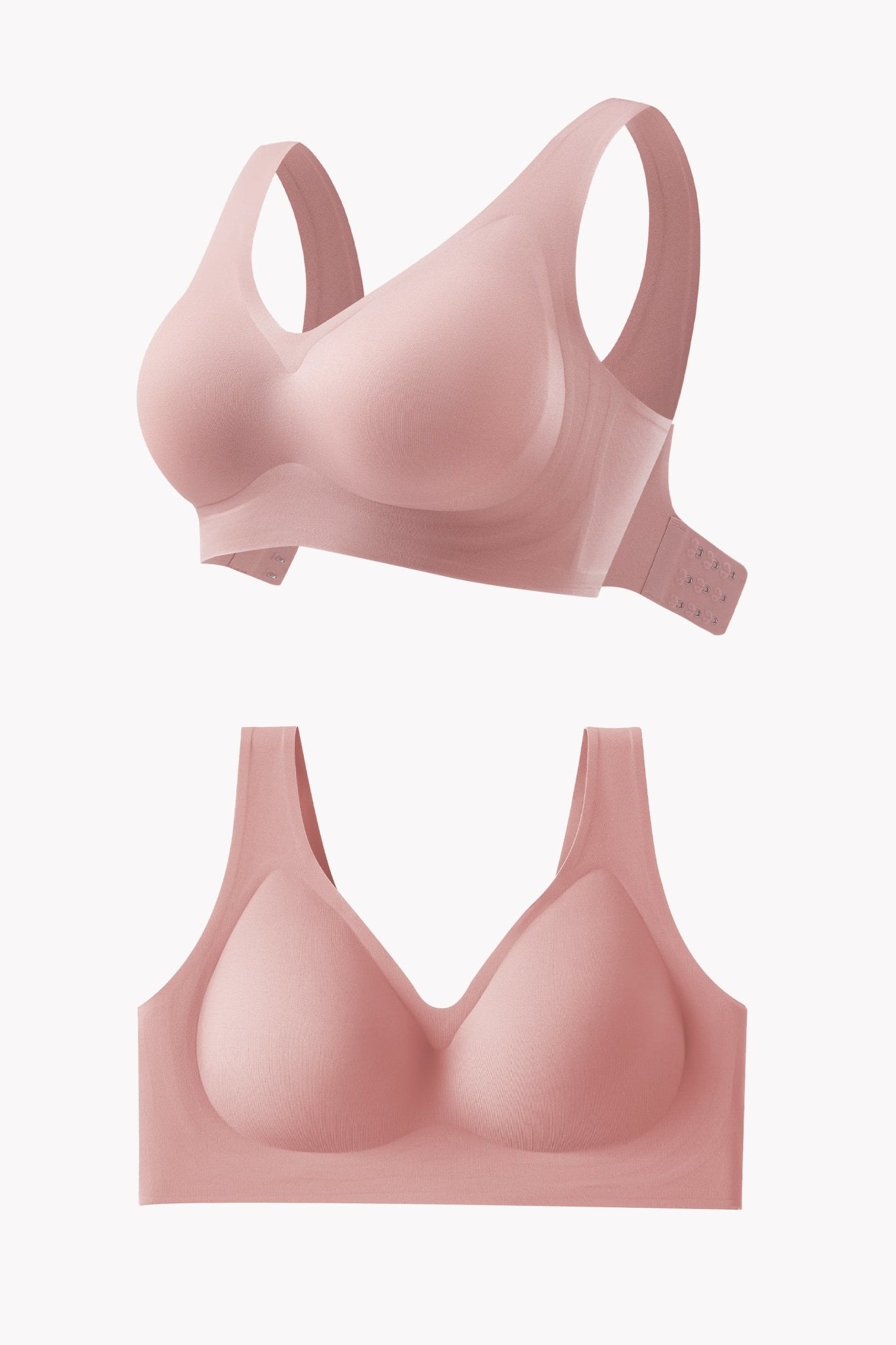 Easy Pieces™️ Curvy Embrace Seamless Wire-Free Support Bra - POSESHE