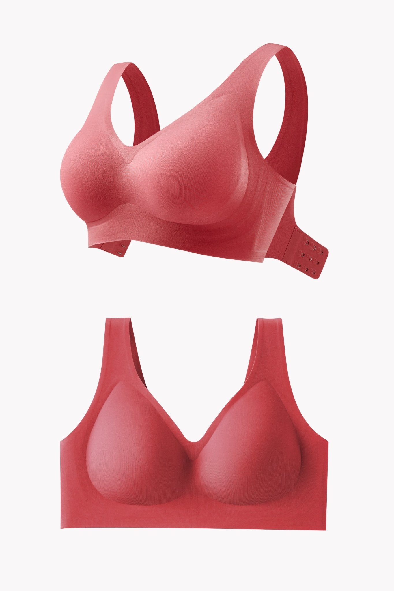 Easy Pieces™️ Curvy Embrace Seamless Wire-Free Support Bra - POSESHE