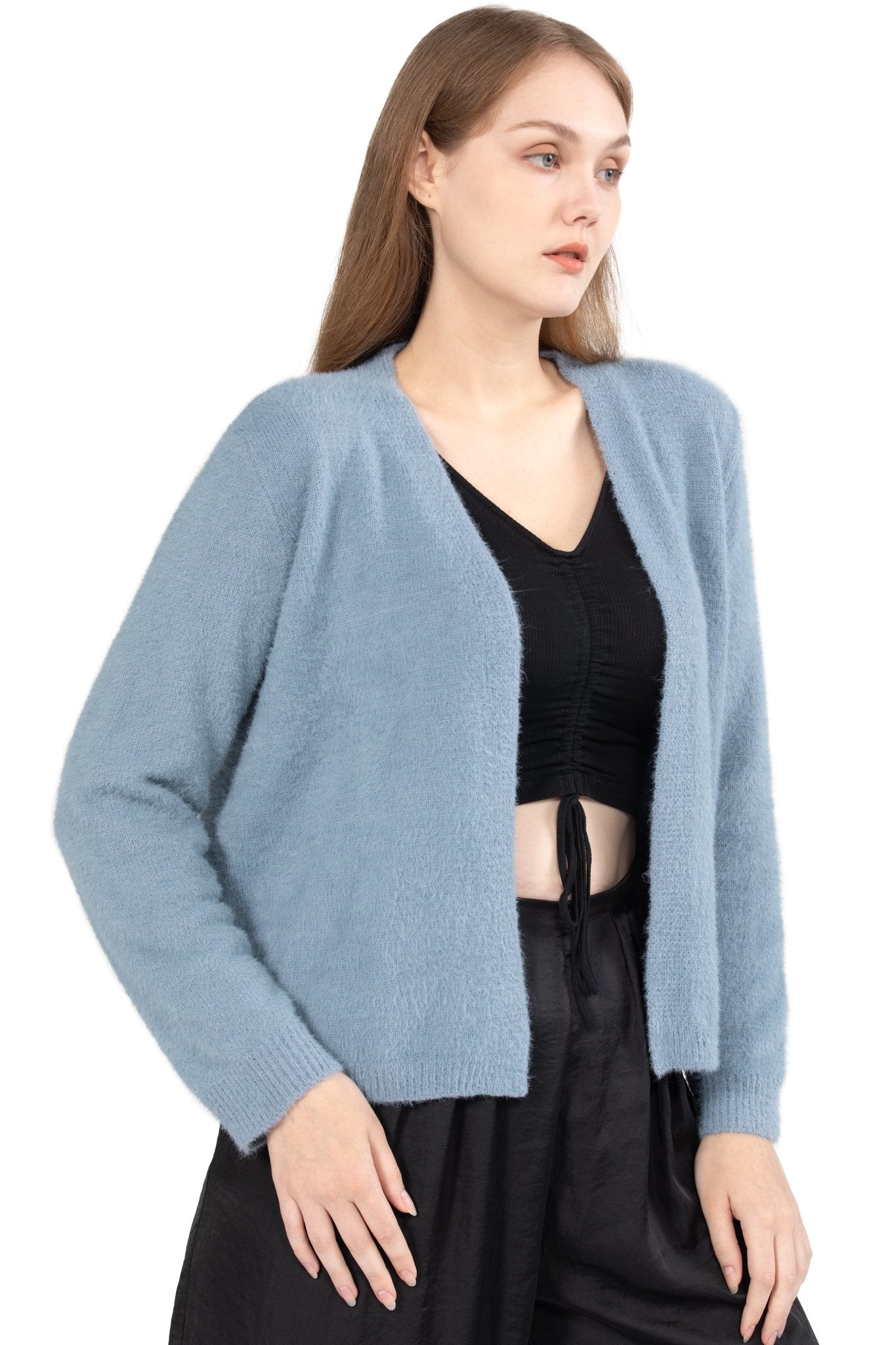 Short Cardigan Sweater - POSESHE