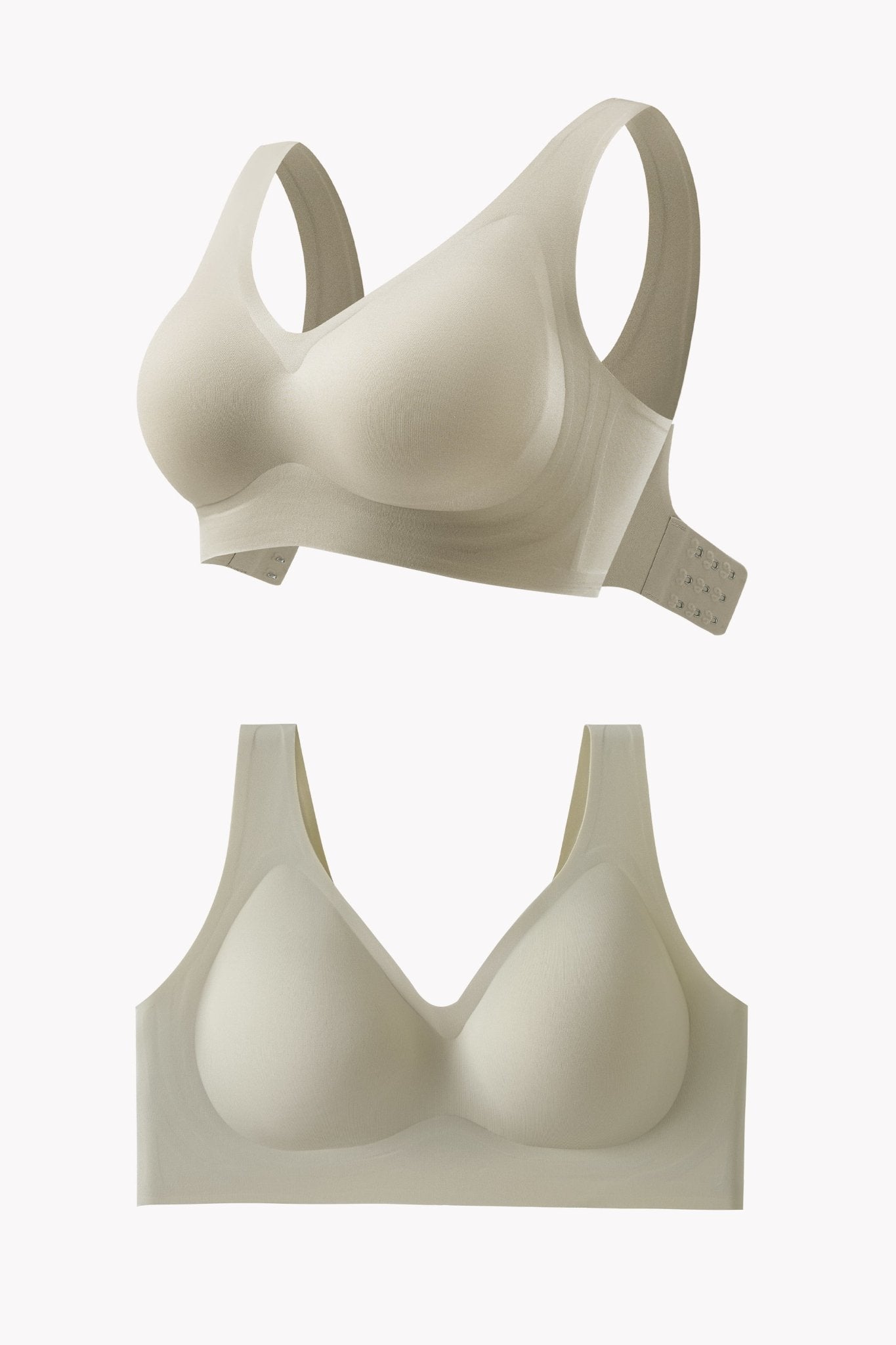 Easy Pieces™️ Curvy Embrace Seamless Wire-Free Support Bra - POSESHE