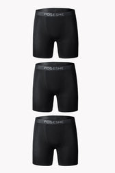 Body Liberator High-Waisted Boxer Briefs (Period Friendly) 3 Pack - POSESHE
